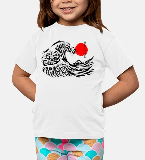 Ropa la gran ola de kanagawa