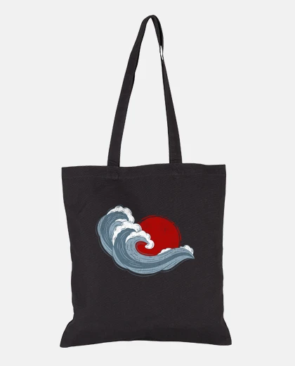 Bolsa la gran ola de kanagawa