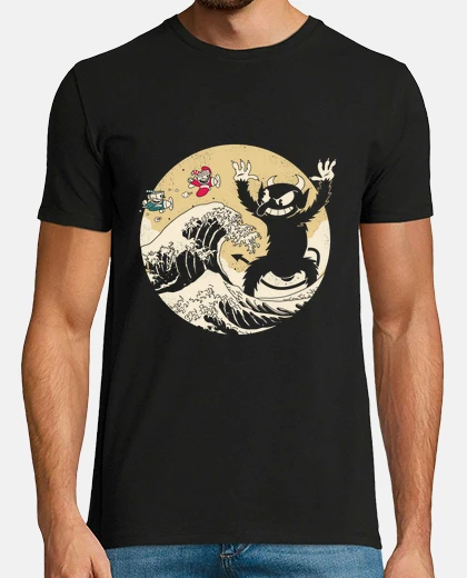 T-shirt la grande camicia di battaglia retr&ograve; gioco