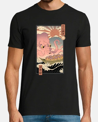 Tee-shirt la grande chemise takoyaki homme