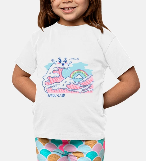 Abbigliamento la grande onda kawaii