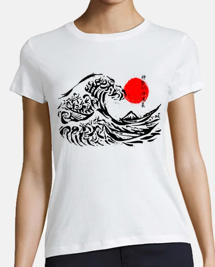T-shirt la grande ondata di Kanagawa