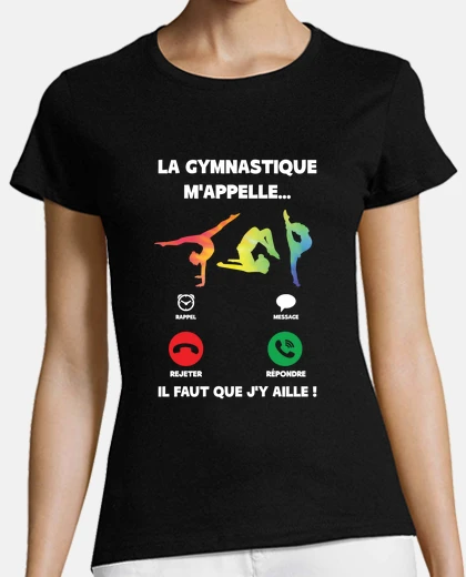 Tee-shirt La gymnastique m appelle