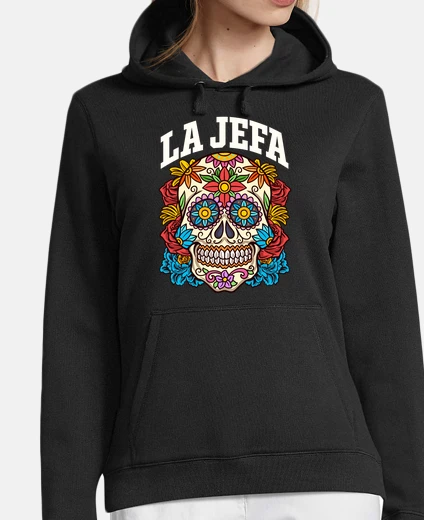 Sudadera La Jefa Calavera Día de los Muertos