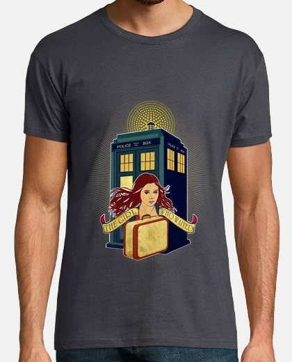 Tee-shirt la jeune  femme  qui attendait