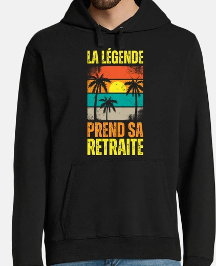 Felpa la legend e va in pensione vaso regalo