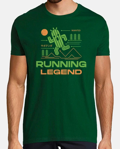 T-shirt la legend running