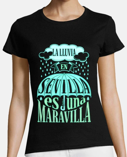 Playera La Lluvia en Sevilla...