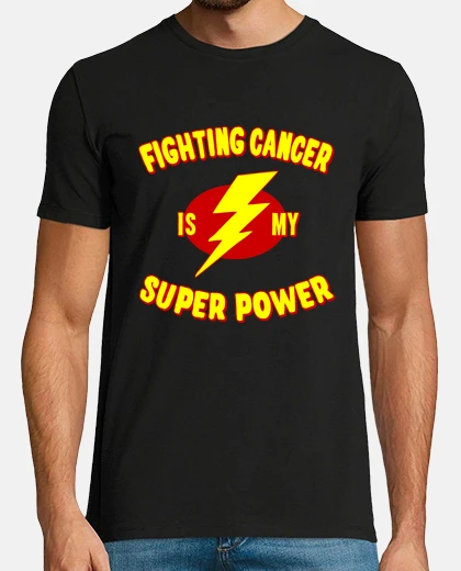 Tee-shirt La lutte contre le cancer est mon super pouvoir
