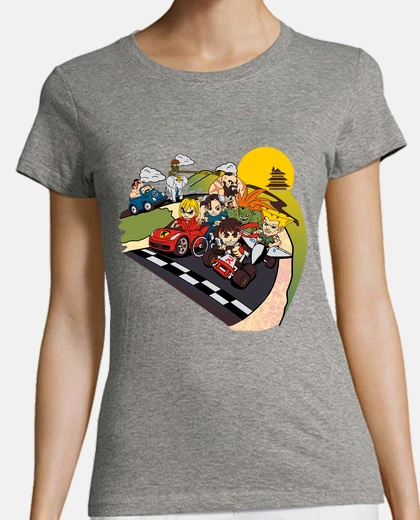 Tee-shirt la lutte contre le super-karts