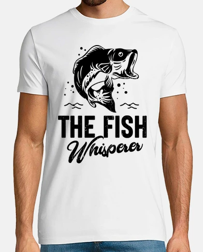 T-shirt la maglietta divertente da pescatore ch