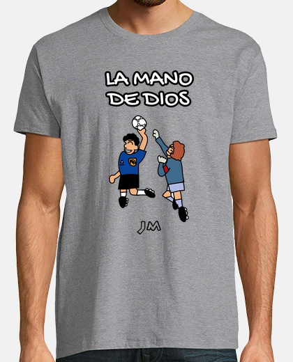 Tee-shirt la main de dieu - diego maradona - argentine