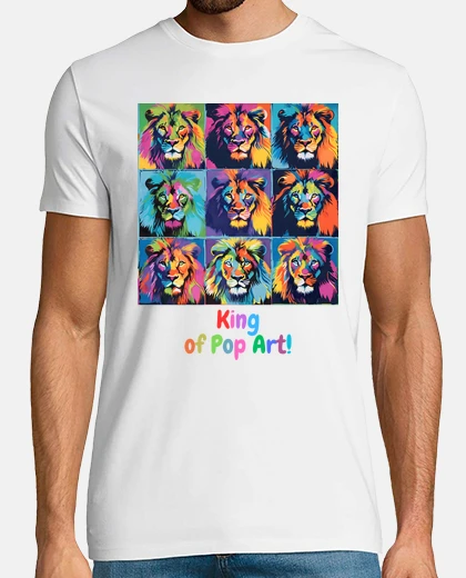 Tee-shirt la majesté du lion dans la splendeur du