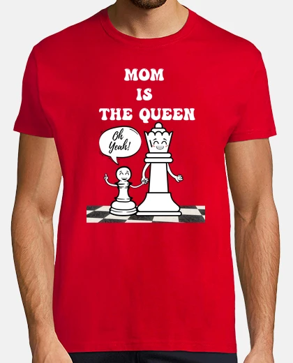 T-shirt la mamma è la regina