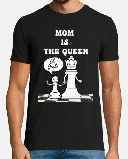 T-shirt la mamma è la regina