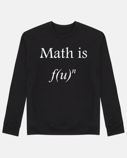 Felpa la matematica è divertentitente