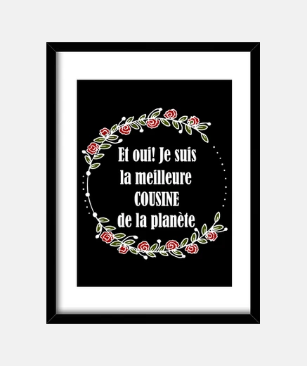 Cadre la meilleure cousine