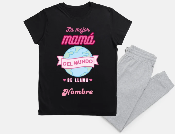 La mejor mamá del mundo personalizable