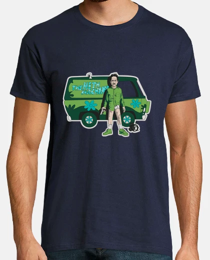 T-shirt la meth machine t-shirt da uomo