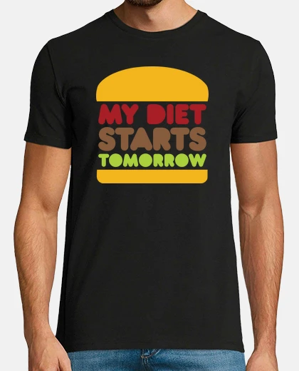 T-shirt La Mia Dieta Comincia Domani
