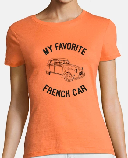 T-shirt la mia maccina francesee preferita - 2c
