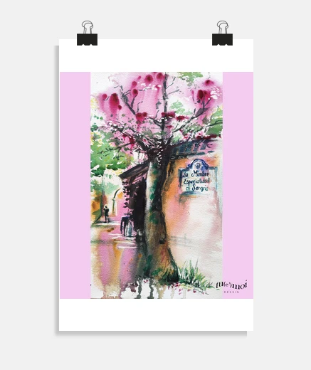 Póster La Mimbre. Granada.