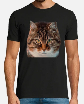 Playera la mirada intensa del gato laTostadora Mexico