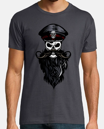 T-shirt la morte testa pantaloni a vita bassa d