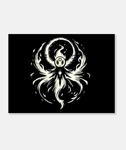 Lienzo La Muerte Blanco