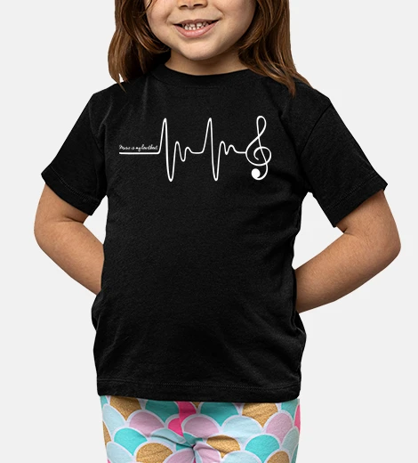 Abbigliamento la musica è la mia Heartb eat