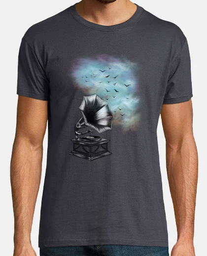 T-shirt la musica libera la your anima h2