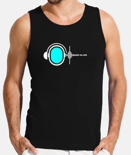 Tee-shirt la musique est la vie