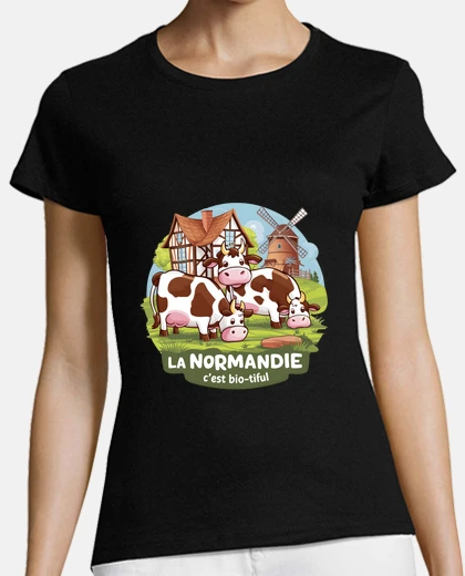 T-shirt La Normandia è la bellissima regione ag