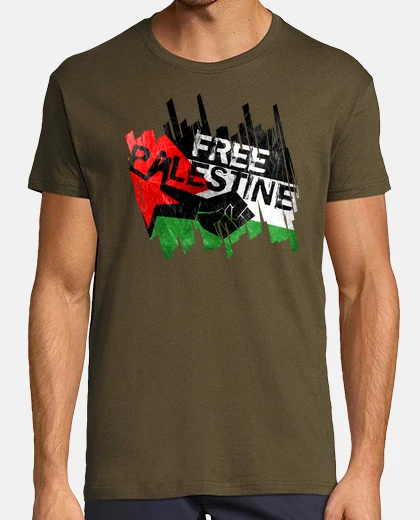 Tee-shirt la palestine libre