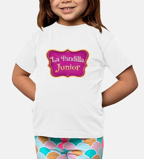 Ropa La Pandilla Junior manga corta Blanca