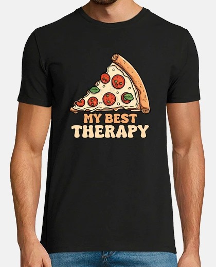 T-shirt la pizza è la mia best terapia