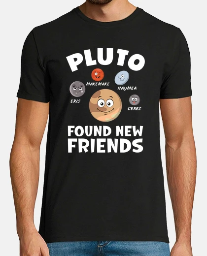 Tee-shirt la planète pluton a trouvé de nouveaux 