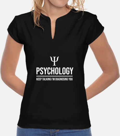 T-shirt la psicologia continua a parlare 