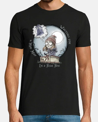T-shirt la ragazza che aspettava