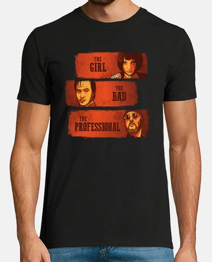 T-shirt la ragazza la cattiva e la pr of ession