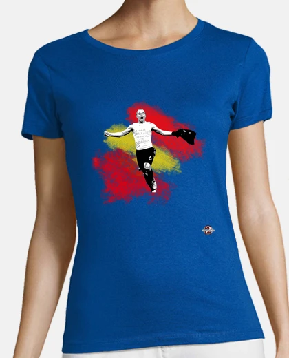 Tee-shirt la roja femme brasil 2014