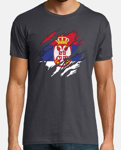 Tee-shirt la serbie toujours