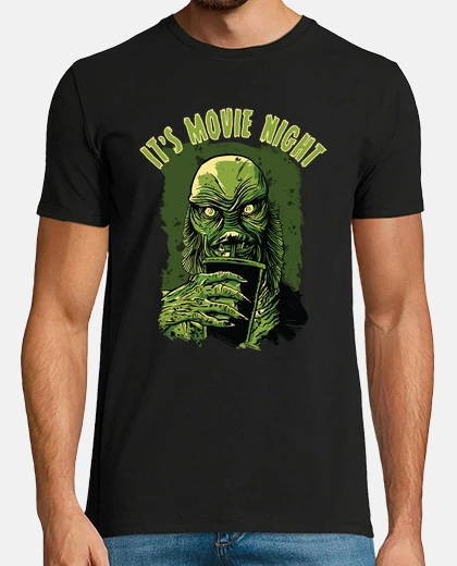 T-shirt la sua creatura della laguna nera della