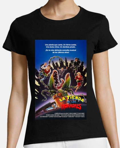 Playera La tienda de los horrores español