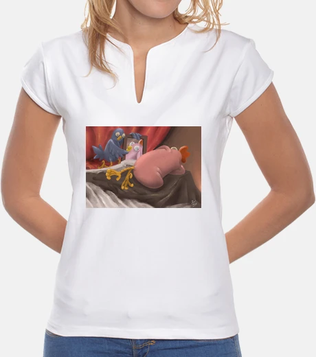 Camiseta La Venus gallinácea