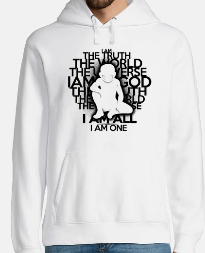 Sudadera la verdad - versión en negro - sudadera con capucha
