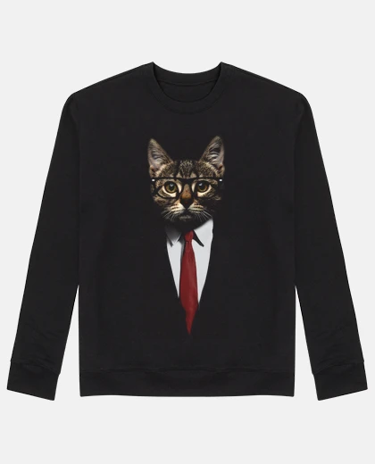 Sweat la veste de chat