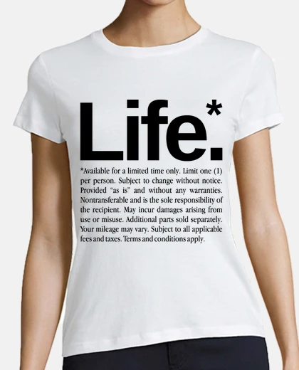 Tee-shirt la vie