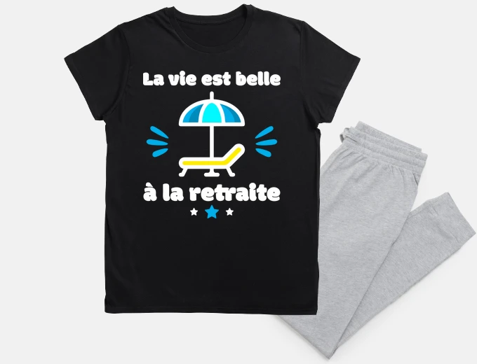 La vie est belle à la retraite,retraité