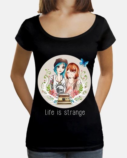Tee-shirt la vie est étrange - chloe and max